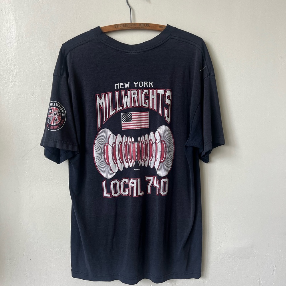 Vintage New York Millwright & Machinery Erectors Local Union Shirt 90s New York